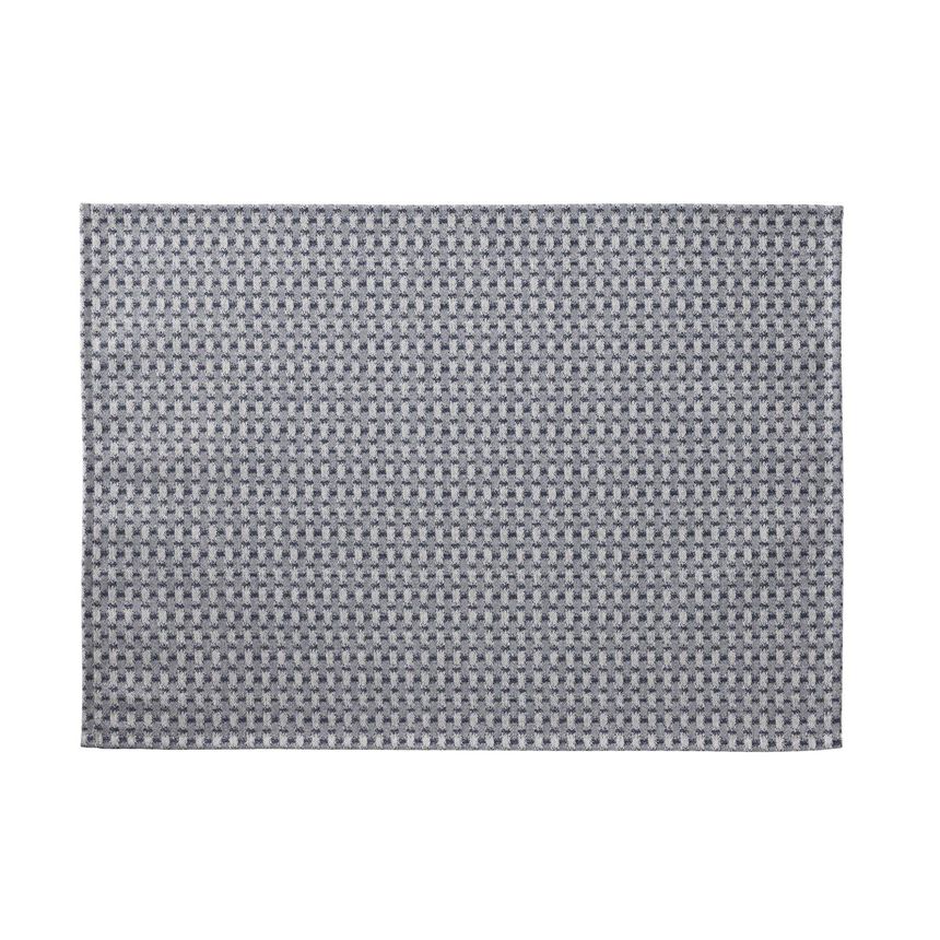 Tovaglietta antimacchia Empreintes Tissage Cobalt 50x36 100% cotone, , hi-res image number 1