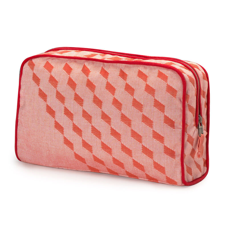 Borsa da toilette Game rosso cotone biologico, , hi-res image number 2