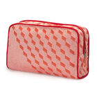 Borsa da toilette Game rosso cotone biologico, , hi-res image number 2