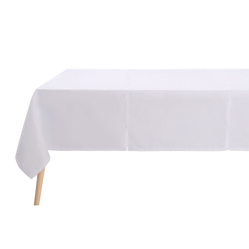 Tovaglia Portofino Pluriel Bianco 175x175 100% lino, , hi-res