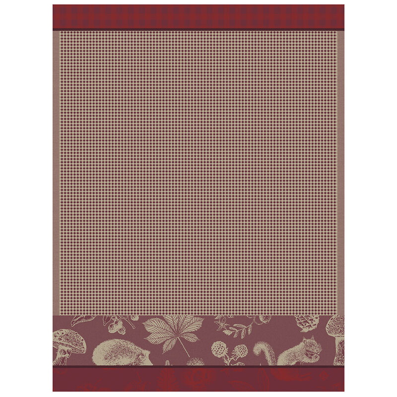 Asciugamano Dans les bois Airelles 60x80 100% cotone, , hi-res
