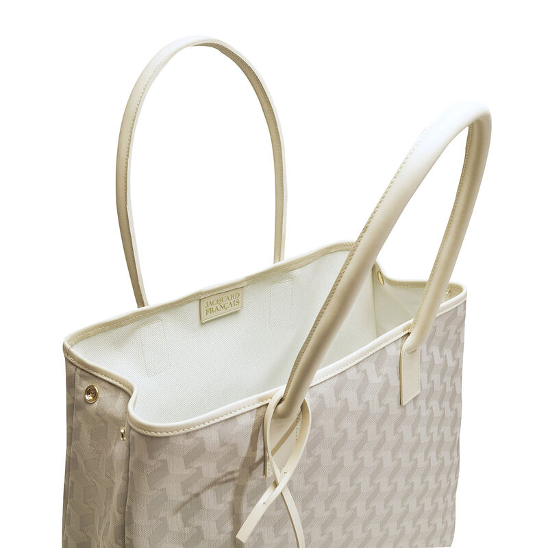 Borsa a tracolla Picto Beige 100% cotone, rivestimento acrilico. Rivestimento : Pelle di vacchetta, , hi-res image number 3