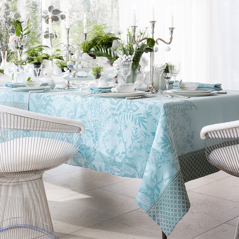 Tovaglia Jardin d'Eden Cascade 175x175 100% cotone, , hi-res image number 2