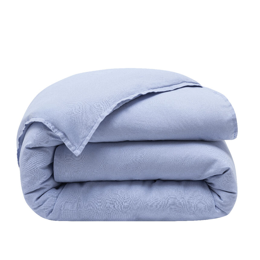 Copripiumini Nuances Denim 140X200 50% cotone - 50% lino, , hi-res image number 0