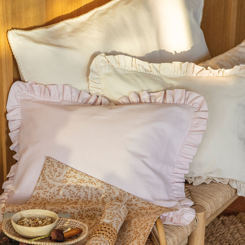 Federa decorativa Eclat Amande 30X41 100% cotone, , hi-res image number 0