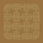 Tovagliolo H&ocirc;tel particulier Boiseries 55x55 100% lino, , hi-res image number 1