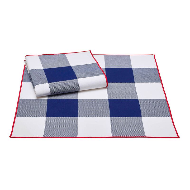 Confezione 2 Tovaglioli Elysée Tricolore 50x50 100% cotone, , hi-res