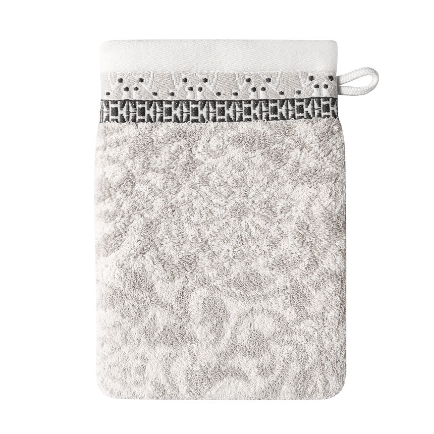 Guanto da toilette Charme Armoise 15x22 100% cotone, , hi-res image number 0