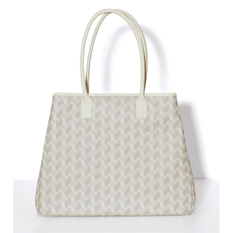 Borsa a tracolla Picto Beige 100% cotone, rivestimento acrilico. Rivestimento : Pelle di vacchetta, , hi-res image number 0