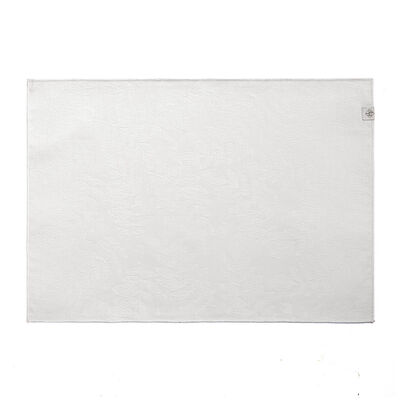 Tovaglietta spalmato Vegetal mood avec surjet bourdon Cotone