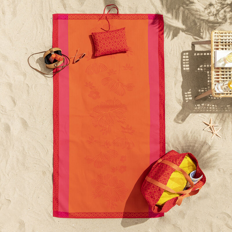 Borsa da spiaggia Monoï Capucine 76x54 100% cotone, , hi-res