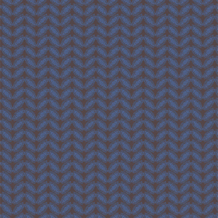 Tovagliolo Sulawesi Feuillage Terre Indigo 50x50 100% cotone, , hi-res image number 1