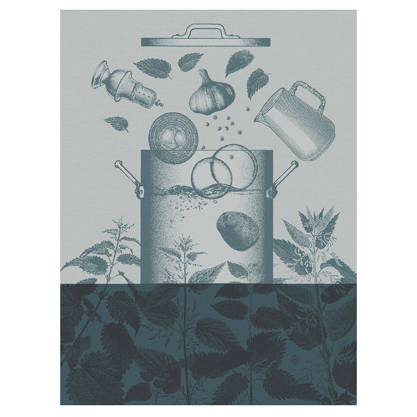 Strofinaccio Velout&eacute;s d'orties Hydratant 60x80 90% Cotone, 10% Lyocell, , hi-res image number 0