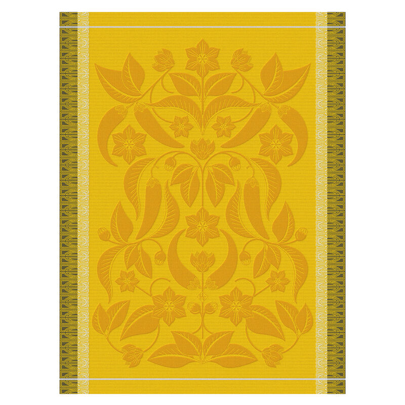 Strofinaccio Piments Jaune 60x80 100% cotone, , hi-res