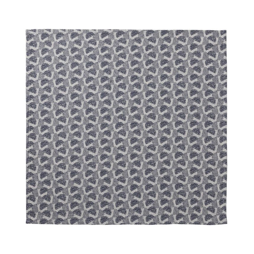 Tovagliolo Empreintes Pois Cobalt 50x50 100% cotone, , hi-res image number 1