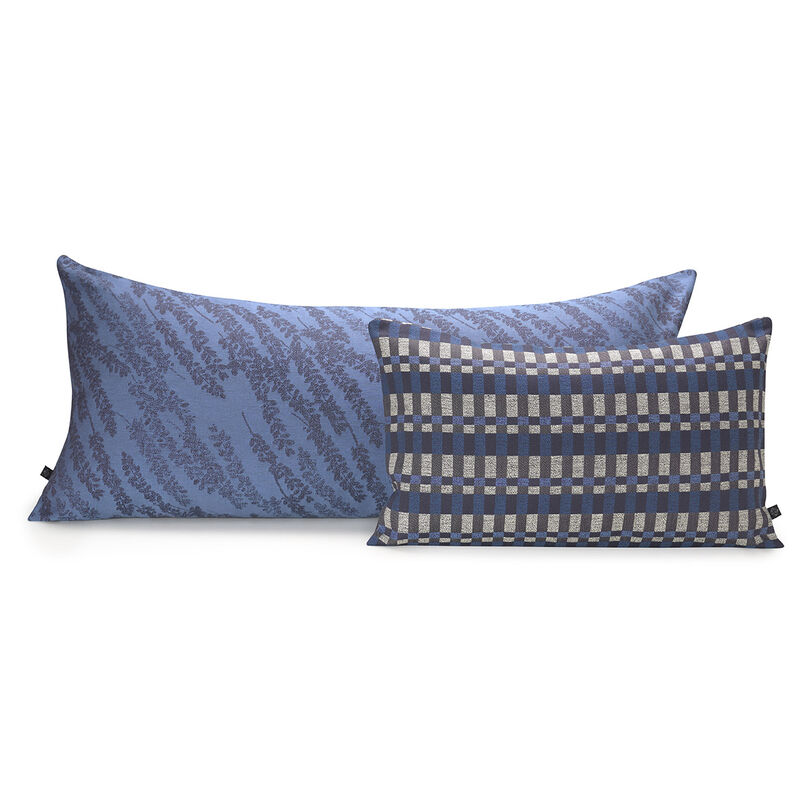Fodera cuscino Origin Nature Denim 90x40 100% cotone, , hi-res image number 0