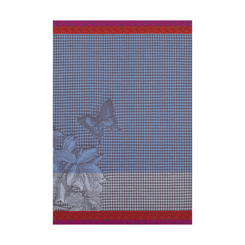 Asciugamano Jardin des papillons Muscaris 54x38 100% cotone, , hi-res image number 0