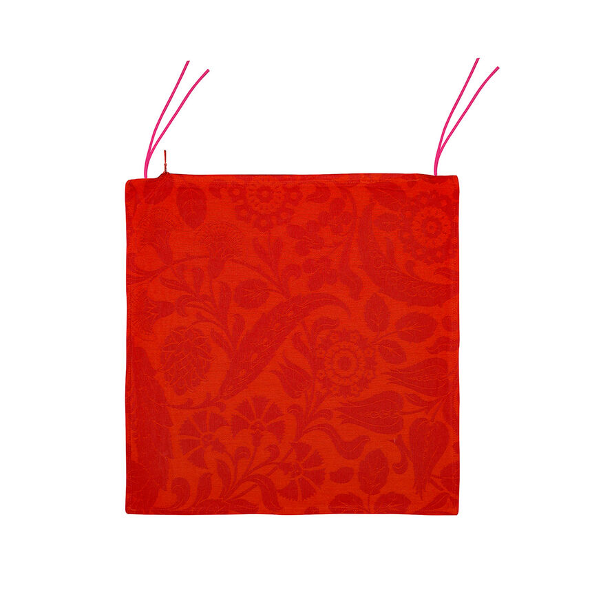 Cuscino per sedie Voyage Iconique Coquelicot 40x40 100% cotone, , hi-res image number 0