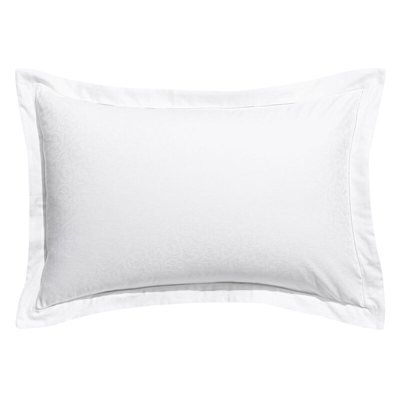Federa decorativa Portofino Bianco 30X41 100% cotone, , hi-res