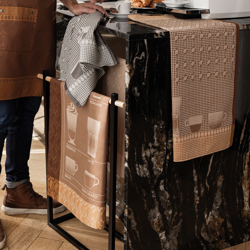 Strofinaccio Barista Latte 60x80 100% cotone, , hi-res image number 1