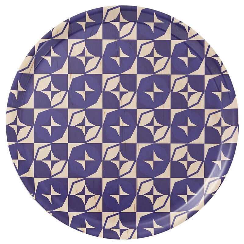 Vassoio Bistronome Indigo Ø38 Legno / 100% betulla, , hi-res image number 0