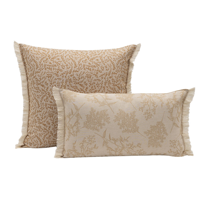 Fodera cuscino Champ&ecirc;tre Brindilles 50x50 100% cotone, , hi-res image number 1