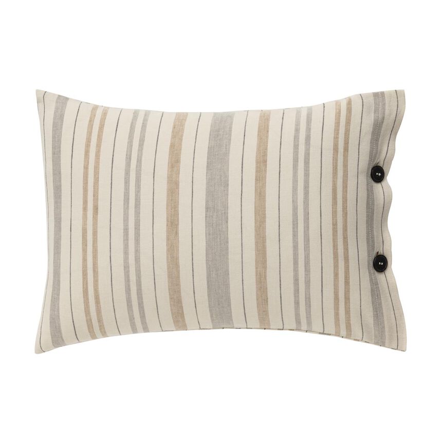 Federa decorativa Dune Cotone, Lino, , hi-res image number 1