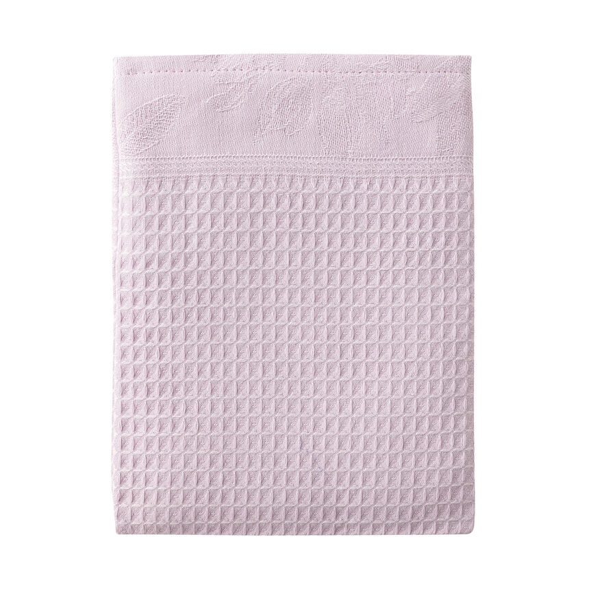 Guanto da toilette Pois de senteur Rose 15x22 100% cotone, , hi-res image number 0