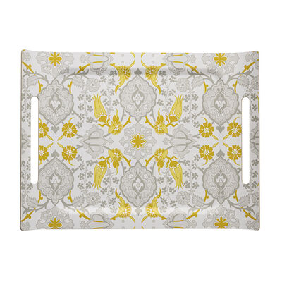 Vassoio Voyage Iconique Zinc 58x42 100% Legno