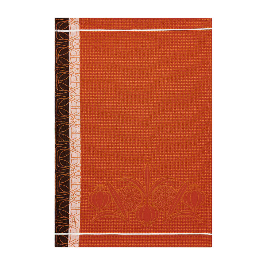 Asciugamano L'ail Orange 38x54 100% cotone, , hi-res image number 0