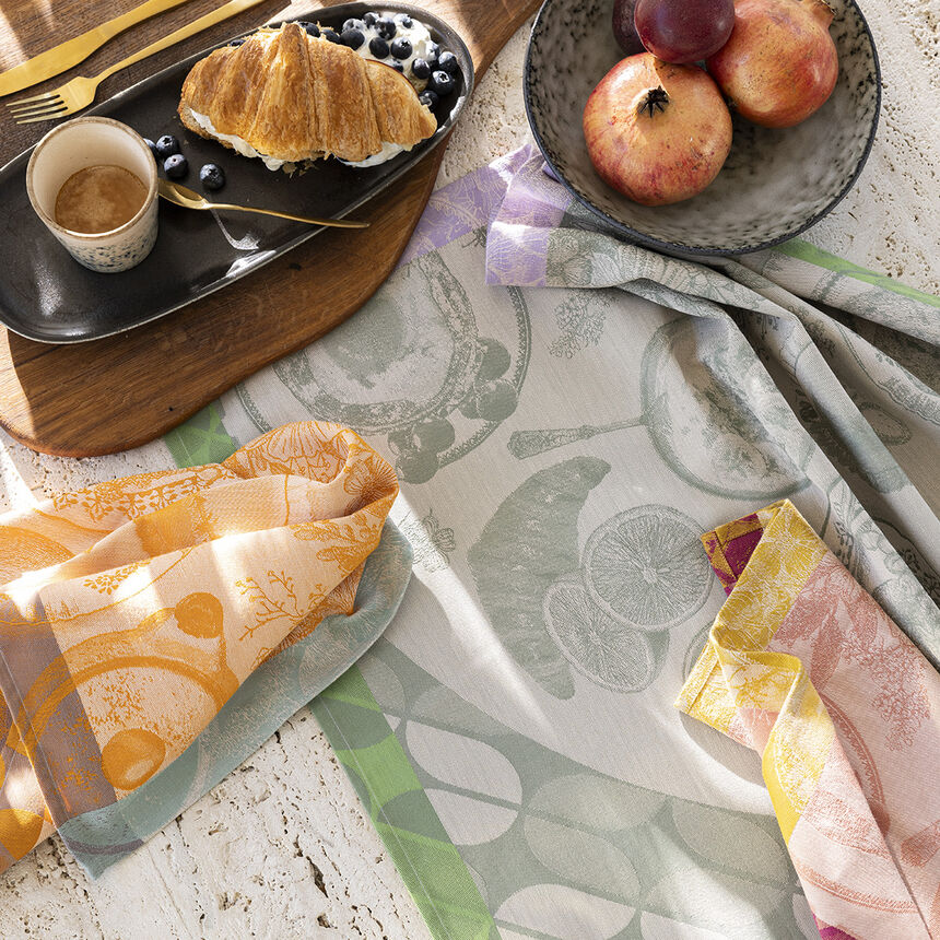 Strofinaccio Brunch Gourmand  Kiwi 60x80 100% cotone, , hi-res image number 1