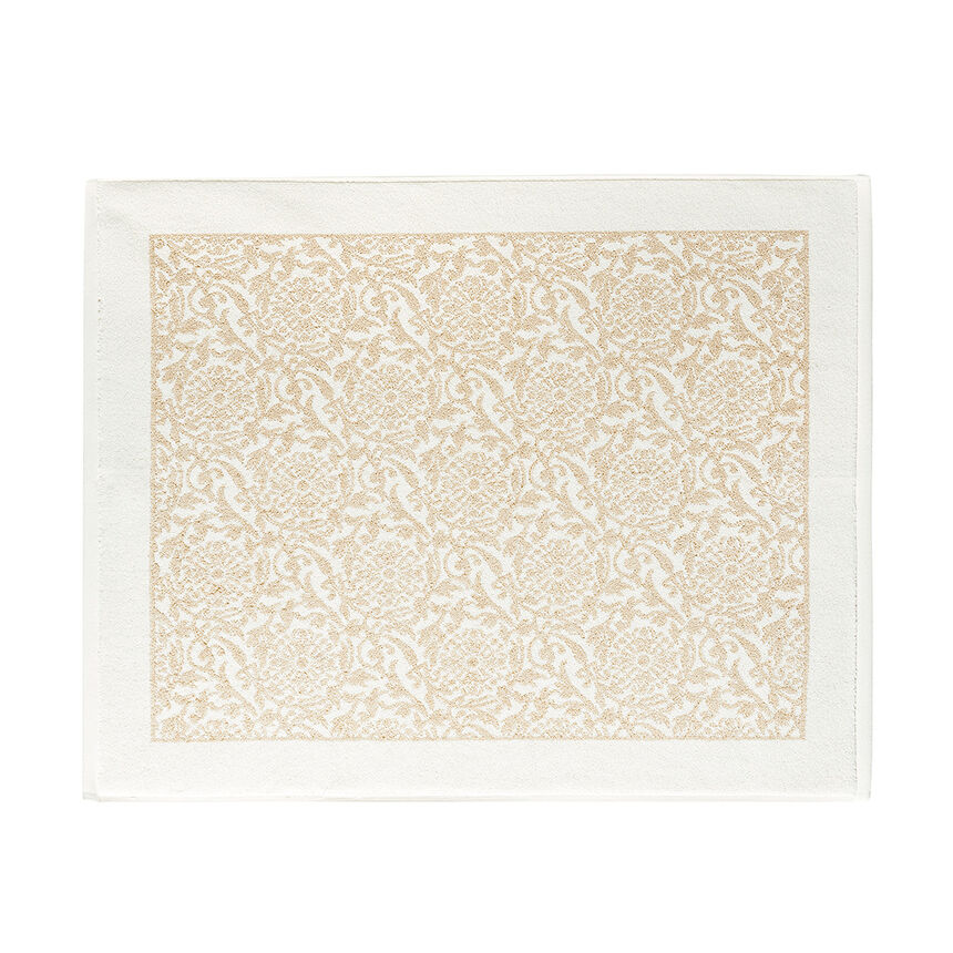 Tappeto bagno Charme Cr&egrave;me 60x80 100% cotone, , hi-res image number 0