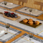 Set americano Voyage Iconique Zinc 50x36 100% cotone, , hi-res image number 0