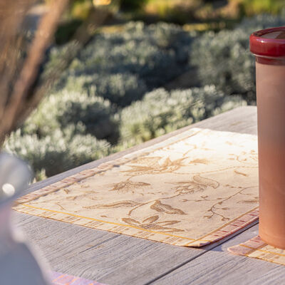 Tovaglietta &Eacute;t&eacute; Indien Lino