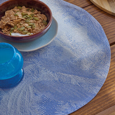 Tovaglietta spalmata rotondo Sinharâja Cotone