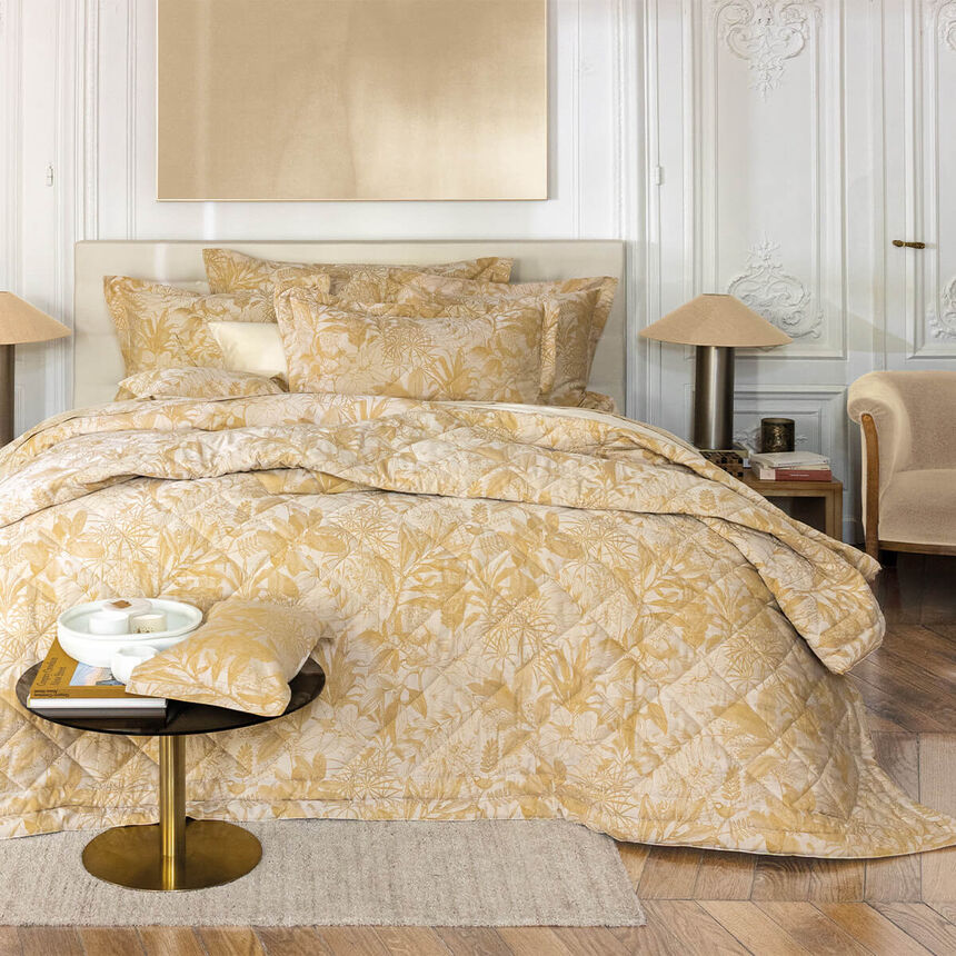 Copriletto Bois Dormant Dor&eacute; 250x250 100% cotone, , hi-res image number 2