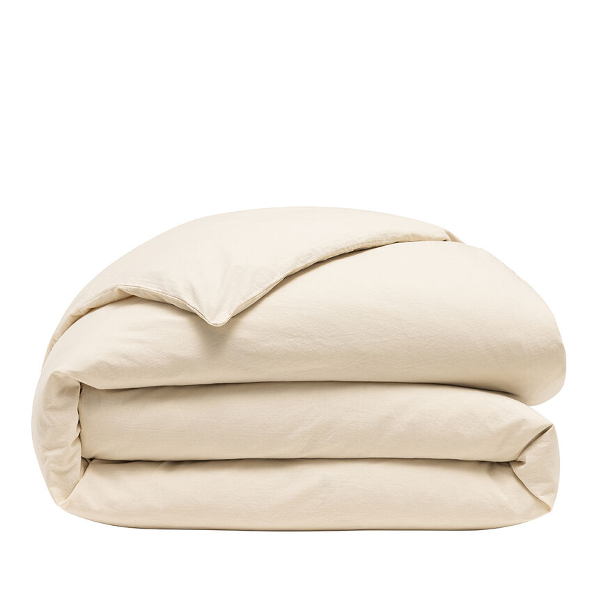 Copripiumini Eclat Amande 135X200 100% cotone, , hi-res image number 1