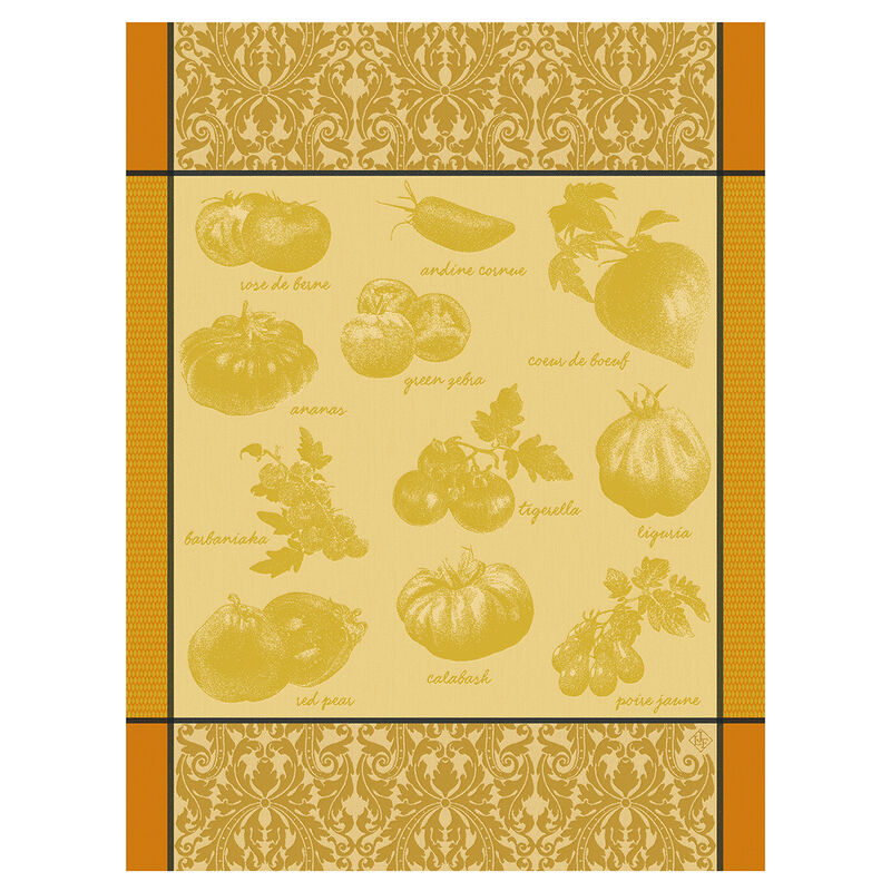 Strofinaccio Tomates Jaune 60x80 100% cotone, , hi-res image number 1