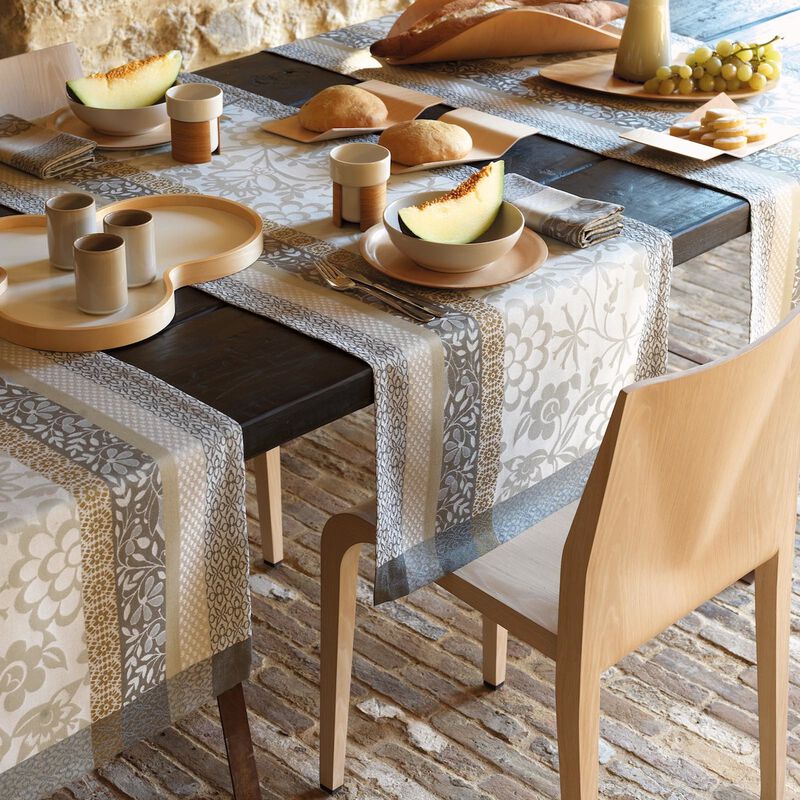Striscia da tavola Provence Calisson 55x150 100% cotone, , hi-res