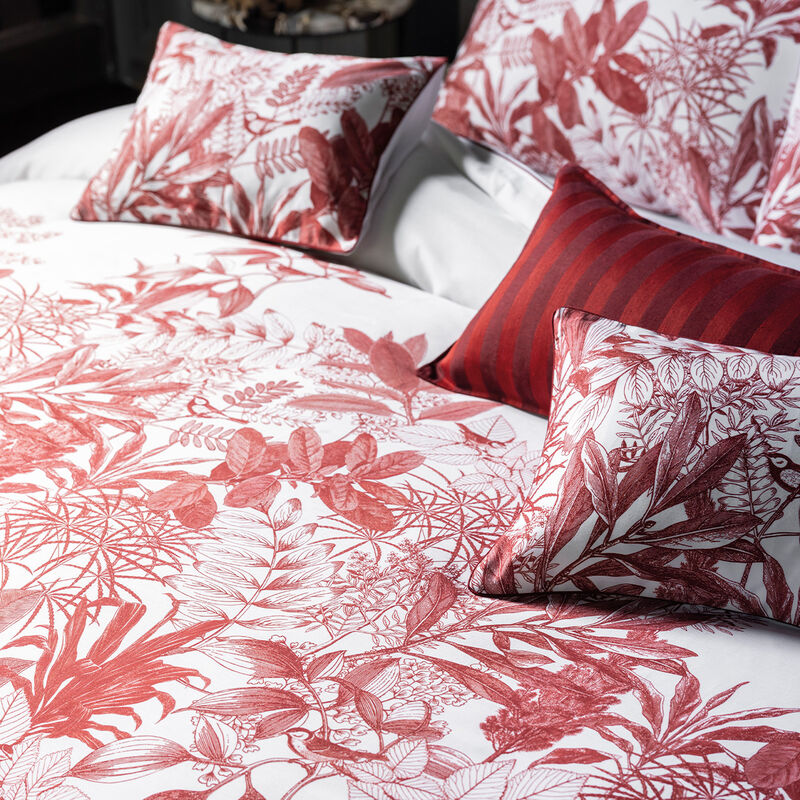 Federa decorativa Feuilles en scène Goji 30X41 100% cotone, , hi-res image number 2