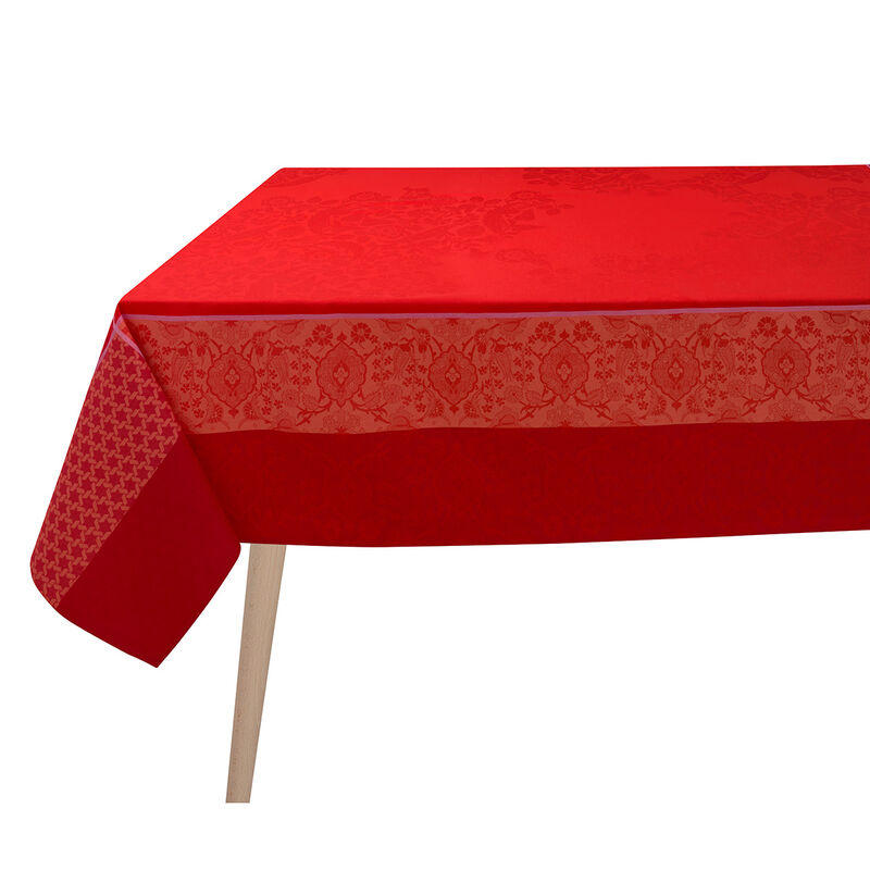Tovaglia Voyage Iconique Coquelicot 173x173 100% cotone, , hi-res