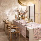 Tovaglia Campagne Rose 150x150 50% cotone - 50% lino, , hi-res image number 0