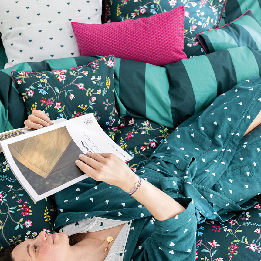 Copripiumini Vagabonde For&ecirc;t 135X200 100% cotone, , hi-res image number 4