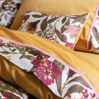 Lenzuola piatte Panache de fleurs Miel 190X290 100% cotone, , hi-res image number 1