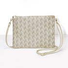 Sacchetto Picto Beige 20x15 100% cotone, rivestimento acrilico. Rivestimento : Pelle di vacchetta, , hi-res image number 0