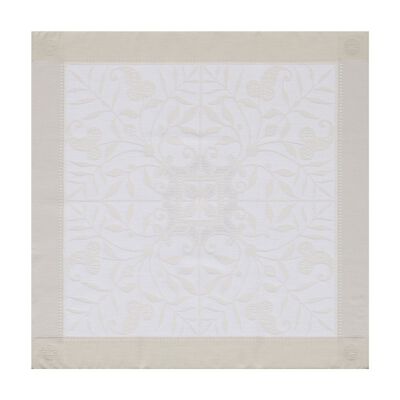 Tovagliolo Venezia Ivoire Ivoire 58x58 100% cotone,  Tovagliolo Venezia Ivoire Ivoire 58x58 100% cotone
