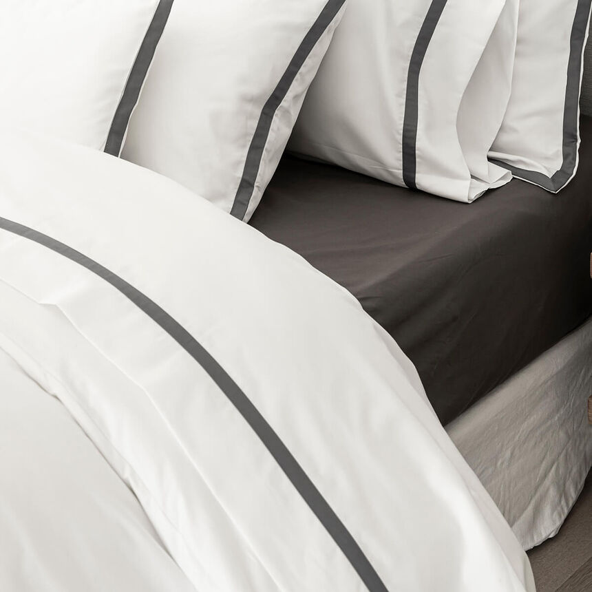 Lenzuolo Apparat Fusain 240X300 100% cotone, , hi-res image number 1