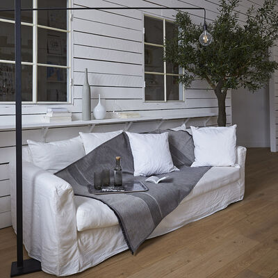 Nomade Slow Life Argile 110x180 89% cotone / 11% lino