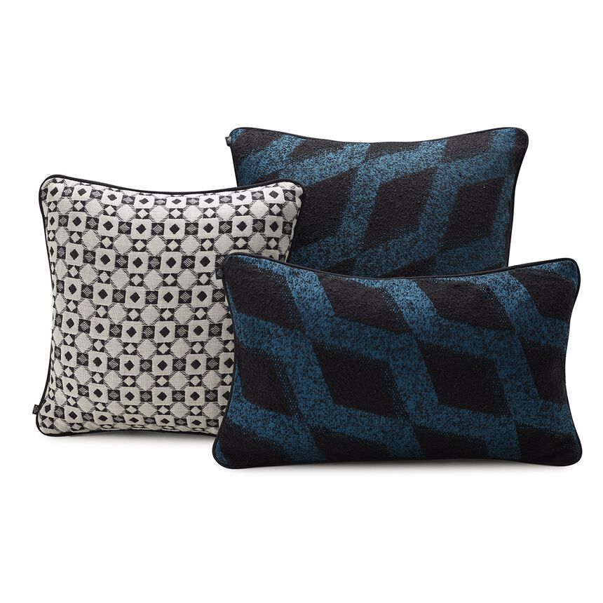 Fodera cuscino Echo Lagon 40x40 93% Cottone/ 6% Poliestere/ 1% Poliammide, , hi-res image number 1