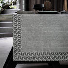 Tovaglia Empreintes Charbon 150x150 100% cotone, , hi-res image number 4